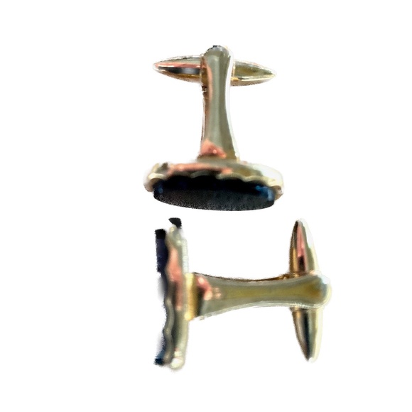 Black Onyx Cufflink Made in England 🇬🇧 - Picture 4 of 8